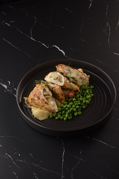 Grilled Chicken Mushroom